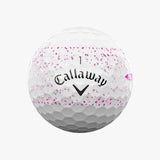 Callaway 2025 Supersoft Golf Balls 12pk - Pink Splatter