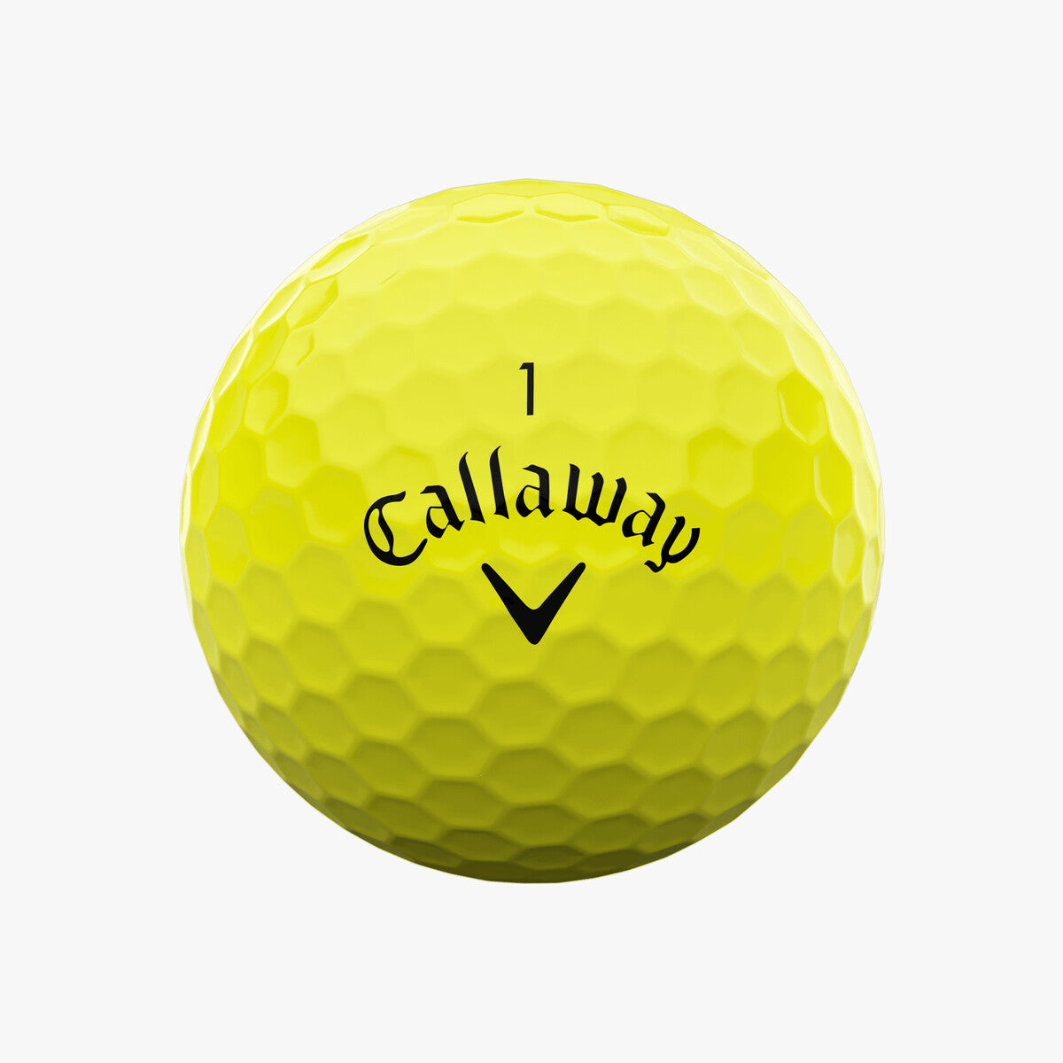 Callaway 2025 Supersoft Golf Balls 12pk - Yellow