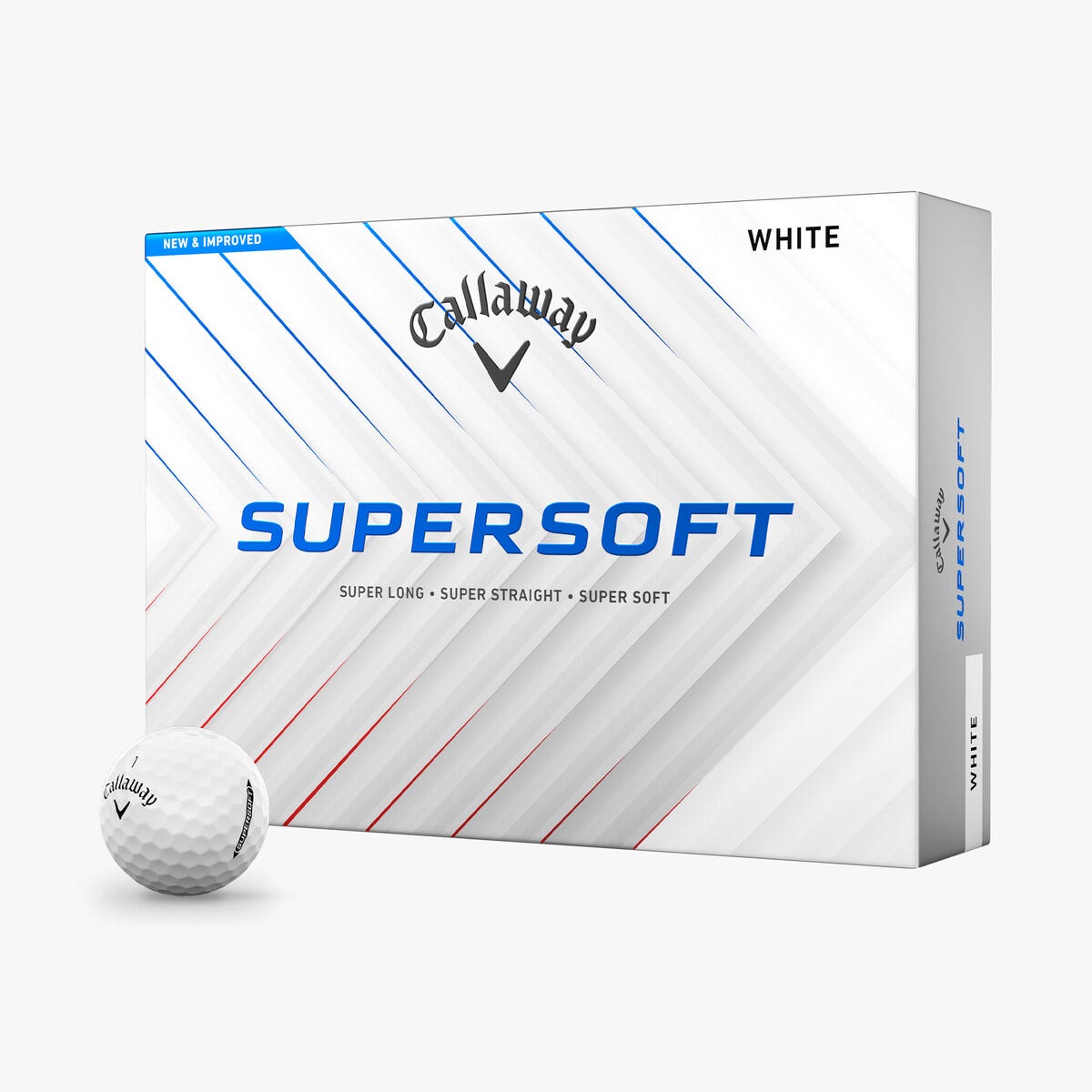 Callaway 2025 Supersoft Golf Balls 12pk - White – Drummond Golf