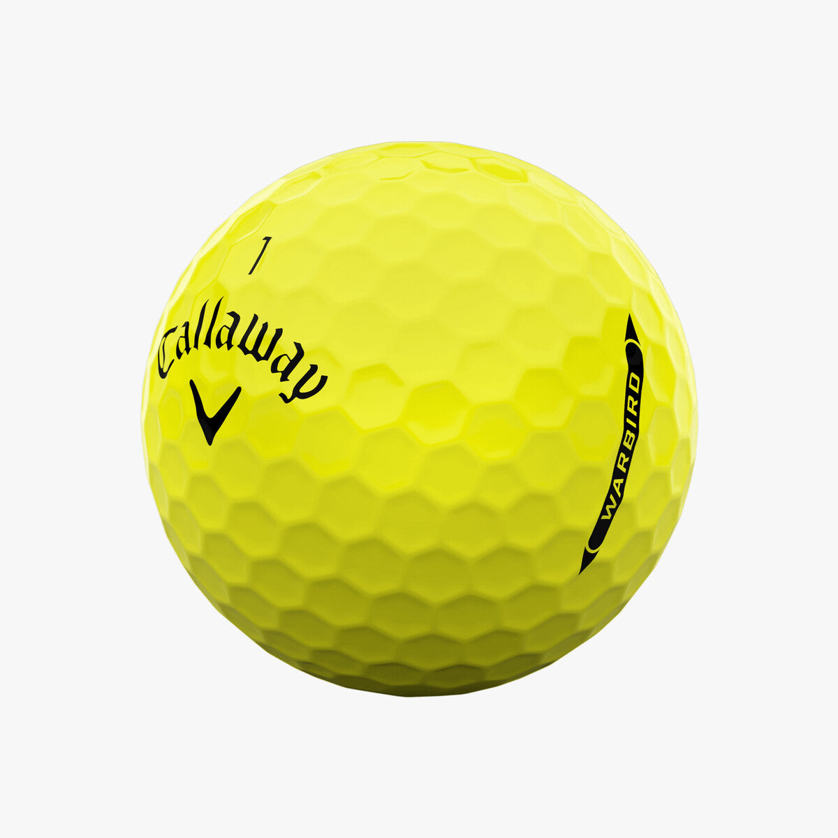 Callaway 2025 Warbird Distance+ Golf Balls 12pk - Yellow