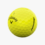 Callaway 2025 Warbird Distance+ Golf Balls 12pk - Yellow