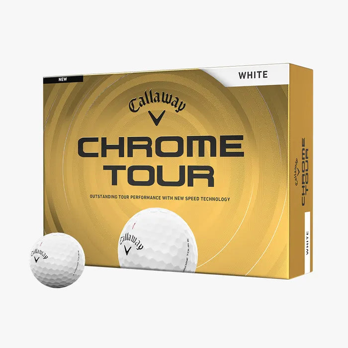 Callaway 2026 Chrome Tour Golf Balls 12pk - White