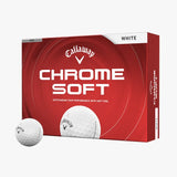 Callaway 2026 Chrome Soft Golf Balls 12pk - White