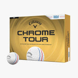 Callaway 2026 Chrome Tour Triple Track Golf Balls 12pk - White