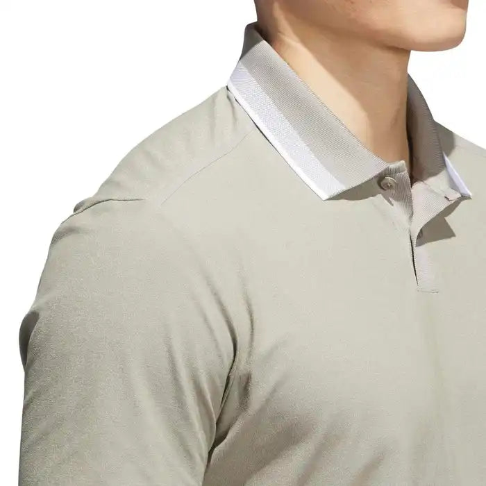 ADIDAS MENS ULTIMATE365 TOUR TWISTKNIT PIQUE POLO