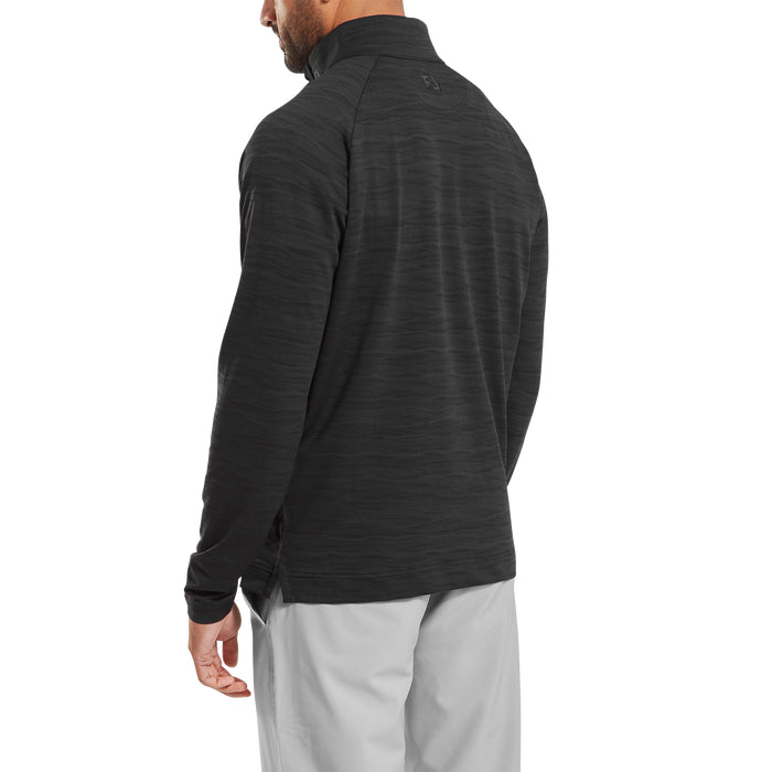 FOOTJOY MENS WAVE JACQUARD CHILL-OUT PULLOVER