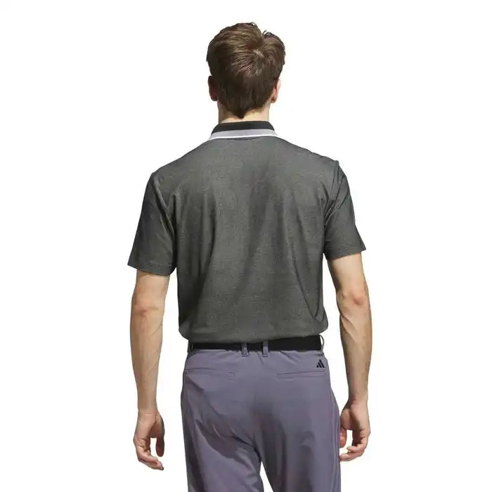 ADIDAS MENS ULTIMATE365 TOUR TWISTKNIT PIQUE POLO