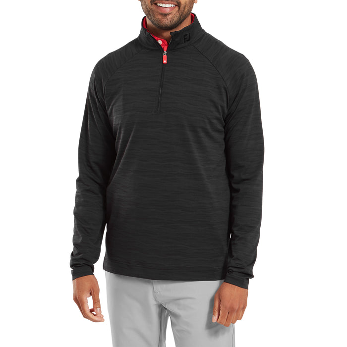 FOOTJOY MENS WAVE JACQUARD CHILL-OUT PULLOVER
