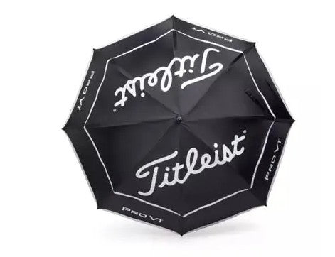 Titleist Tour Double Canopy Umbrella - Black – Drummond Golf