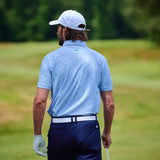 Footjoy Mens Speckle Print Pique Polo