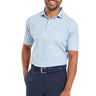 Footjoy Mens Speckle Print Pique Polo