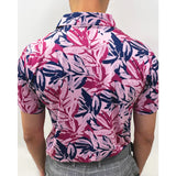 Pins & Aces Brushed Floral Polo