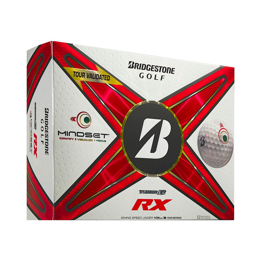 Bridgestone 2024 Tour B RX Mindset Golf Balls - White