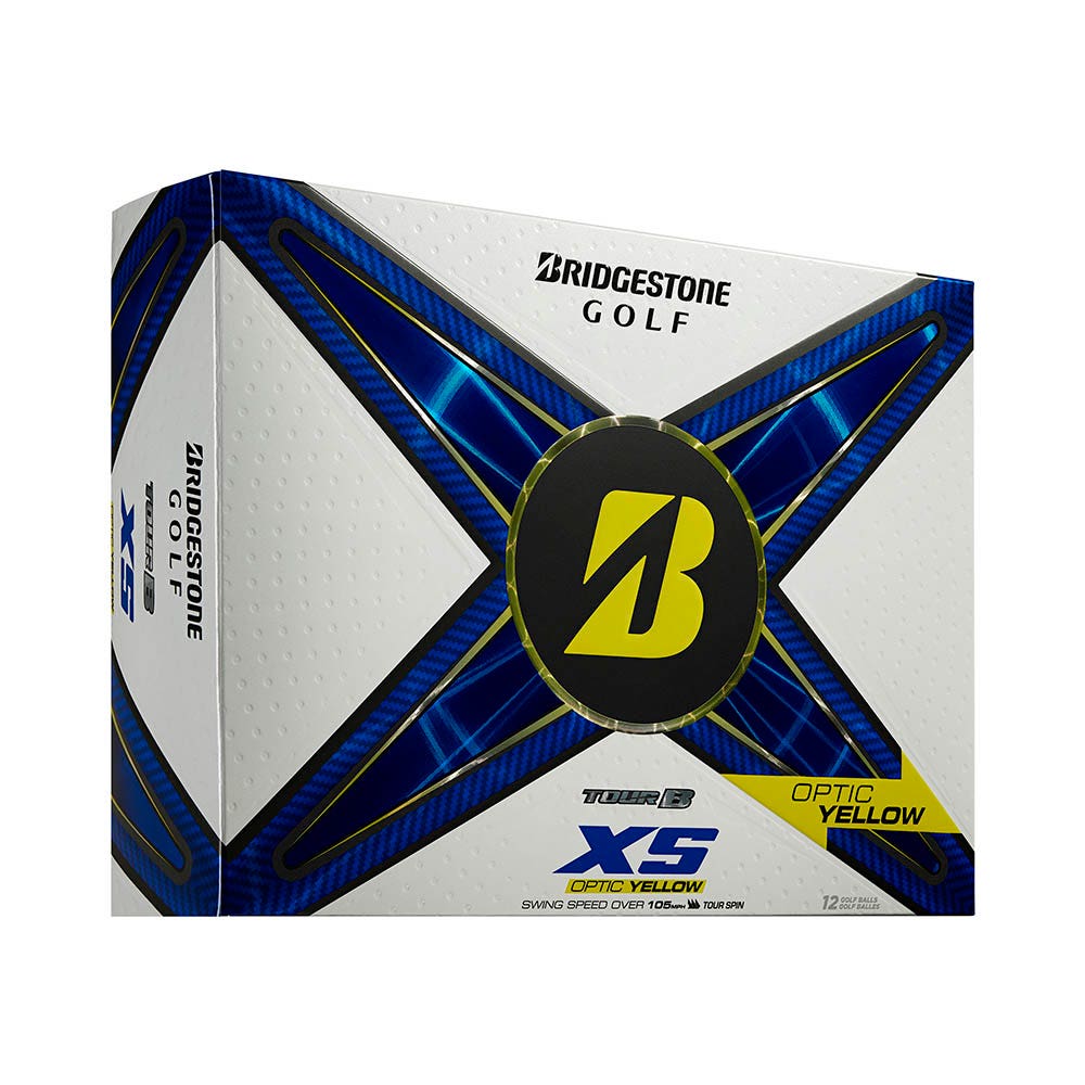 Bridgestone 2024 Tour B XS Golf Balls 12pk - Yellow – Drummond Golf