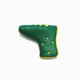 GolfCraft Australia Blade Putter Headcover - Green/Gold