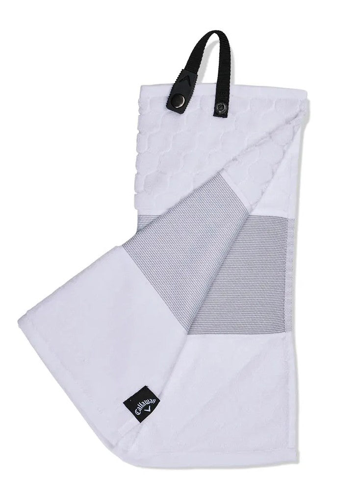 Callaway 2023 Tri Fold Towel - White