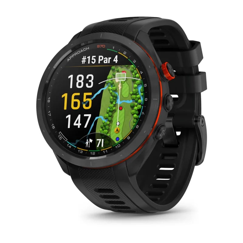 Garmin Approach S70 GPS Smart Watch 47mm - Black