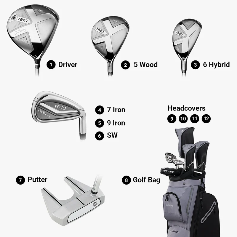 Callaway 2026 Reva 8 Piece Package