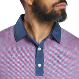 FOOTJOY MENS LATTICE PRINT POLO