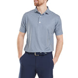 FOOTJOY MENS HOUNDSTOOTH GEO LISLE POLO