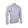 Glenmuir Devon 1/4 Zip Cotton Sweater - Charcoal