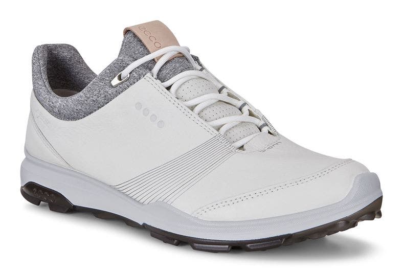 Ecco Biom Hybrid 3 Women's Golf Shoe - White/Black - Size EURO 40