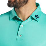 FOOTJOY MENS TONAL DOT PRINT LISLE POLO
