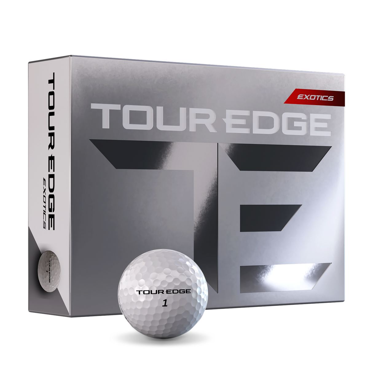 Tour Edge Exotics Golf Ball 12pk - White