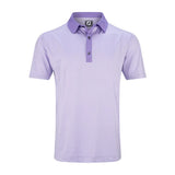 FOOTJOY MENS LISLE MICROFLOWER POLO
