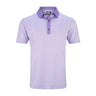 FOOTJOY MENS LISLE MICROFLOWER POLO