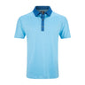 FOOTJOY MENS LISLE MICROFLOWER POLO