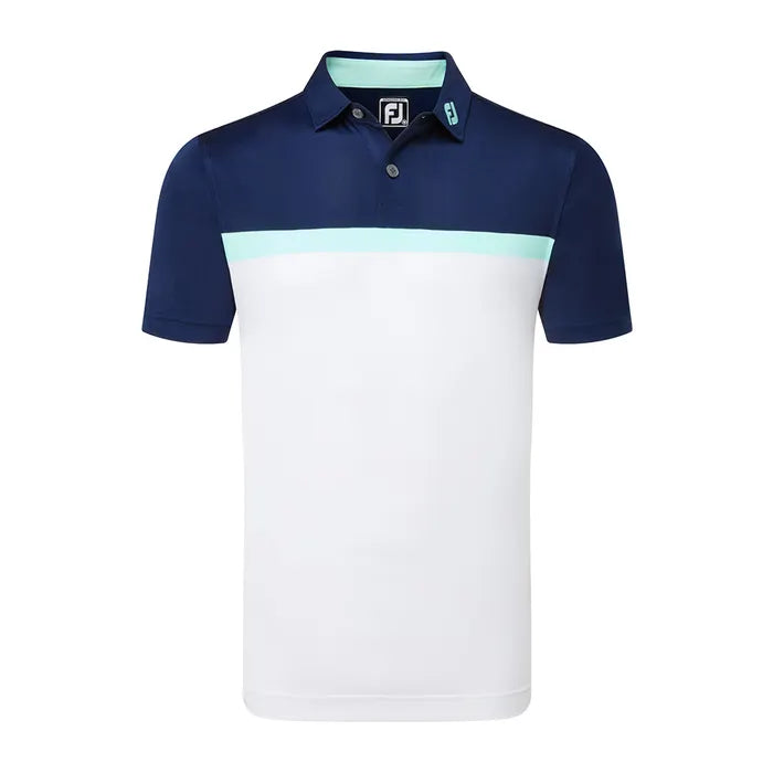 FOOTJOY MENS COLOUR BLOCK POLO