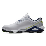 FootJoy 2024 Tour Alpha Golf Shoes - White/Navy/Lime