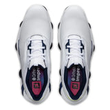 FootJoy 2024 Tour Alpha Golf Shoes - White/Navy/Lime