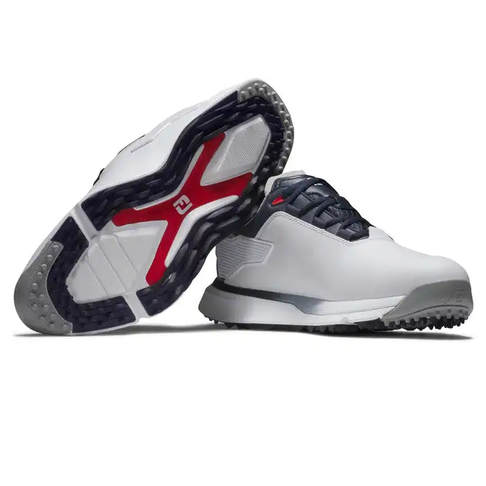 FootJoy 2025 Pro SLX Golf Shoe - White/Navy/Red