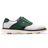 FootJoy 2025 Traditions Golf Shoe - White/Green/Navy