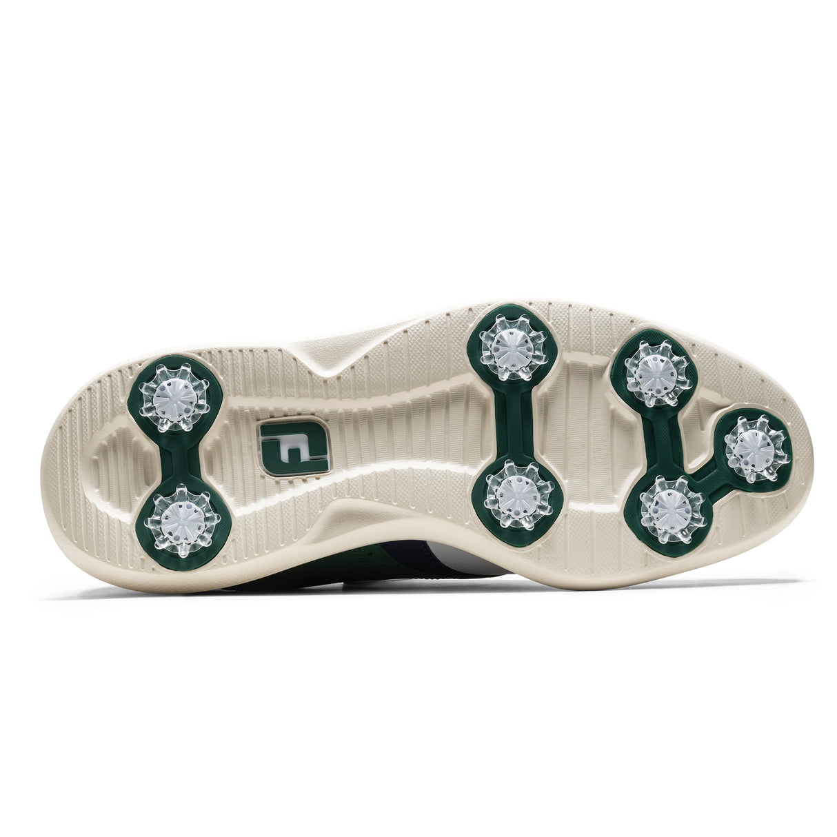 FootJoy 2025 Traditions Golf Shoe - White/Green/Navy