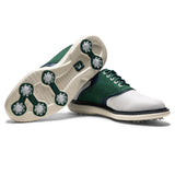 FootJoy 2025 Traditions Golf Shoe - White/Green/Navy