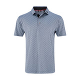 FOOTJOY MENS FIGURE PRINT LISLE POLO