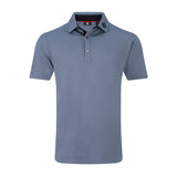 FootJoy Pique Trim Polo - Flint/Black