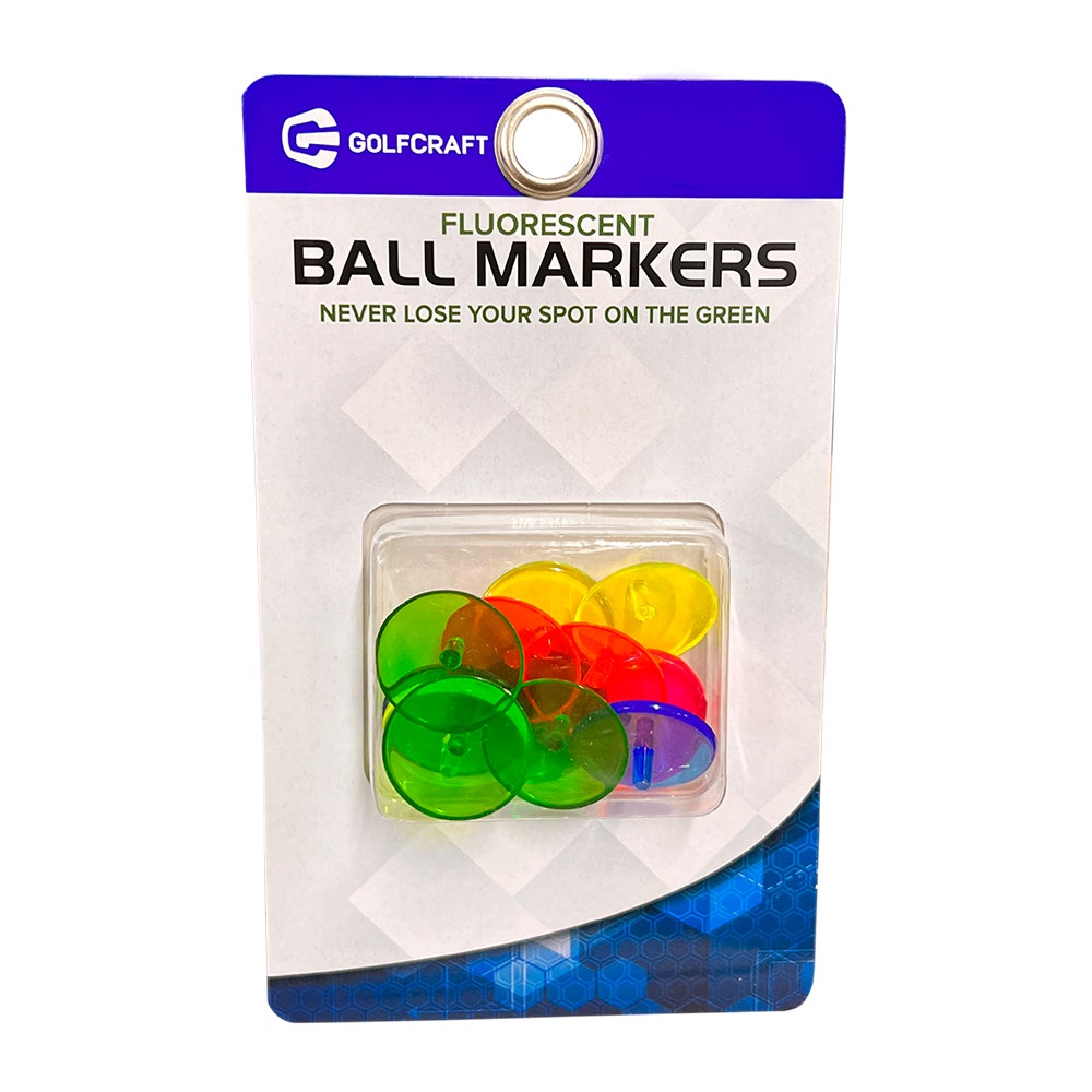 Golf Craft Fluorescent Ball Markers
