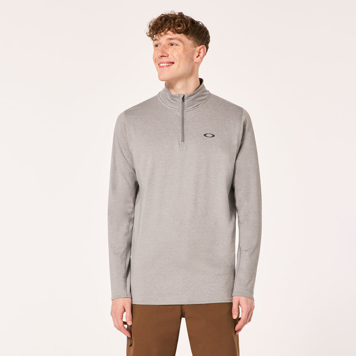 Oakley Gravity Range 1/4 Zip - Steel Grey Heather