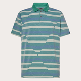 Oakley Fractured Argyle Polo - Hybrid Virdian