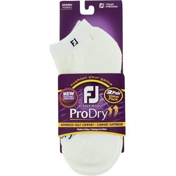 FootJoy Women's Prodry Sportlet Socks - 1 pair