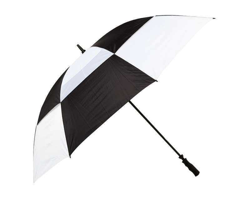 Golf Craft 68" Windbuster Umbrella - Black/White