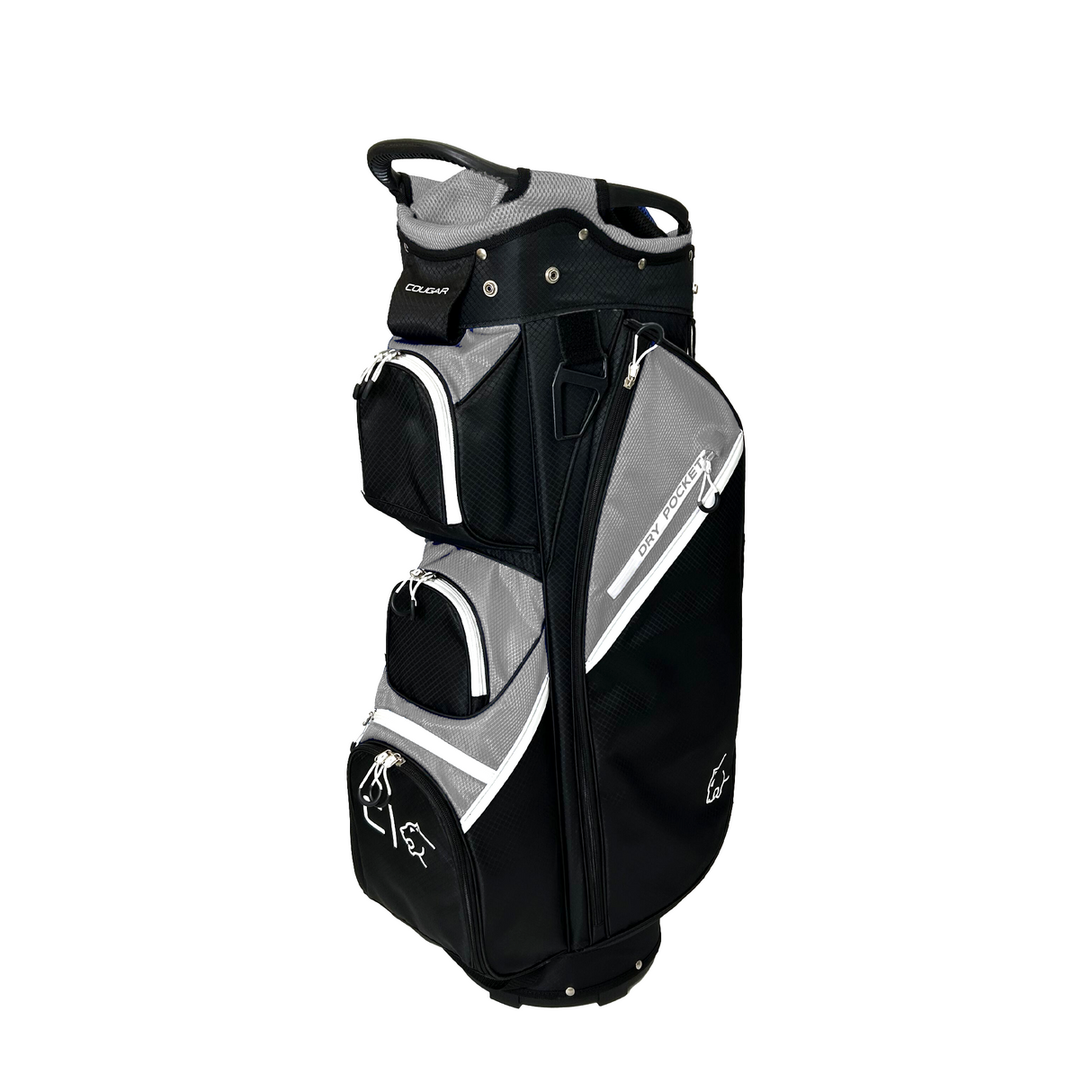 Cougar Cart Bag CX1000 - Black/Grey