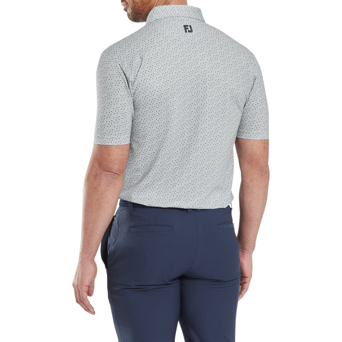 FootJoy Bounce Print Pique Polo