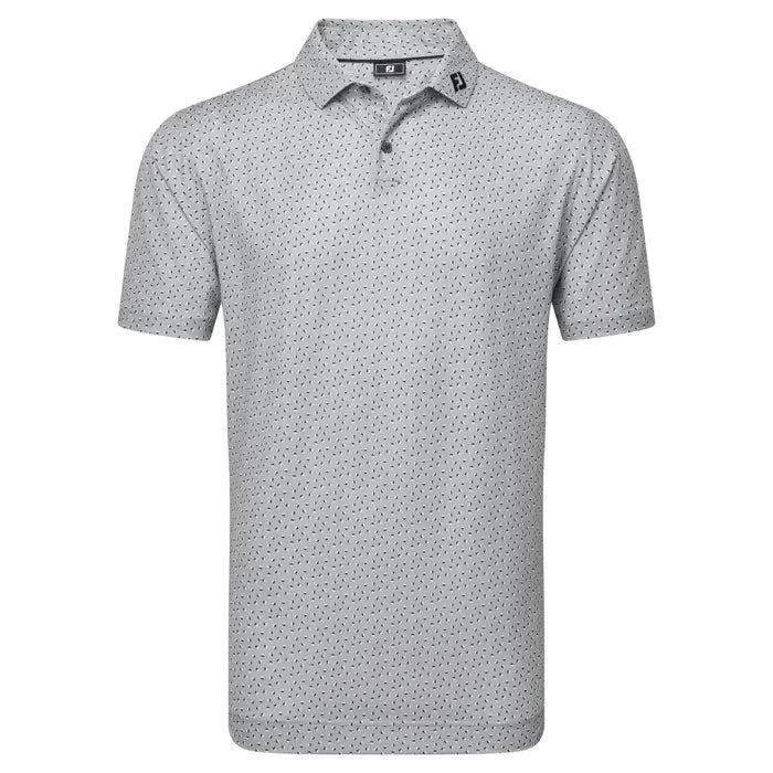 FootJoy Bounce Print Pique Polo