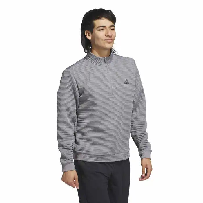 Adidas Ultimate365 DWR Textured 1/4 Zip Pullover