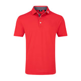 Footjoy Mens Stretch Pique Trim Polo